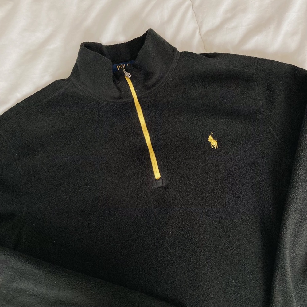 SOLD 🌼 Polo by Ralph Lauren black fleece 💛